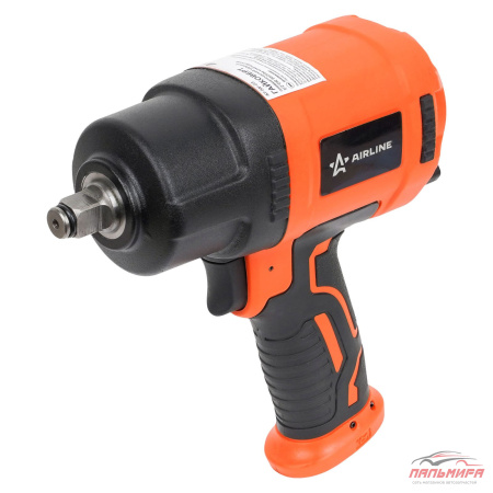 ГАЙКОВЕРТ ПНЕВМАТИЧЕСКИЙ 1/2" "AIRLINE" (УДАРНЫЙ, КОМПОЗИТНЫЙ, 860 НМ)