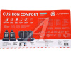 ЧЕХЛЫ "AUTOPROFI" CUSHION COMFORT 15 ПР. ЭКОХЛОПОК НОВОЕ ЛЕКАЛО 3D КРОЙ ЧЕРНО-СЕРЫЕ CUS-1505 BK/GY