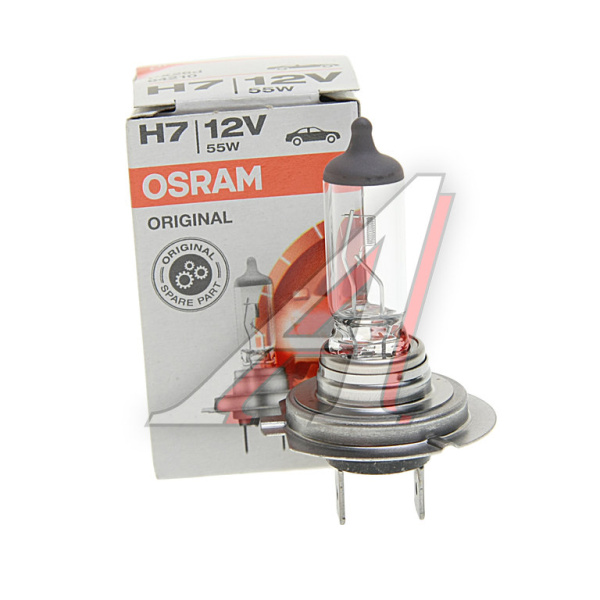 ЛАМПА H7 12V 55W PX26d "OSRAM"