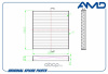 ФИЛЬТР САЛОНА AMD AMDFC738  Vesta 15-, Xray 16-; Renault Duster II 18-, Logan 14-, Sandero 14-