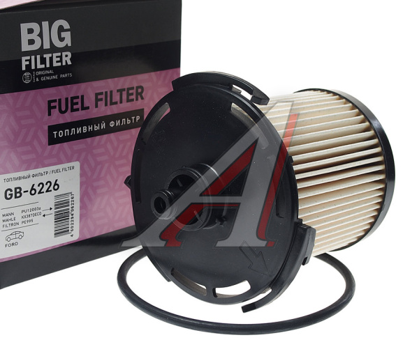 ФИЛЬТР ТОПЛИВНЫЙ FORD TRANSIT 11- (2.2 TDCI) BIG FILTER GB-6226