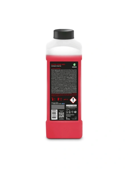800001 БЕСКОНТАКТНАЯ ХИМИЯ "ACTIVE FOAM RED" 1Л GRASS/12 ШТ