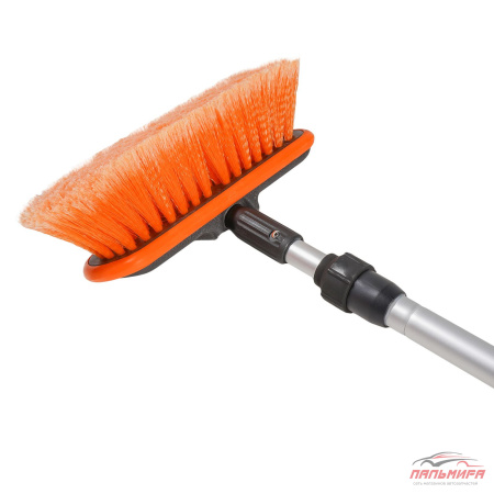(!!!) ЩЕТКА ДЛЯ МЫТЬЯ АВТОМОБИЛЯ ПОД ШЛАНГ ТЕЛЕСКОП. (150 СМ) "AIRLINE"