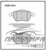 КОЛОДКИ ТОРМОЗНЫЕ ДИСКОВЫЕ ALLIED NIPPON ADB11224
