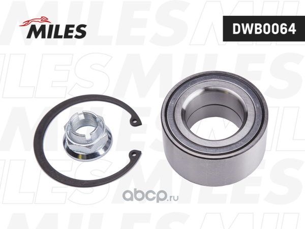 Подшипник ступ. RENAULT DUSTER 10- зад. AWD MILES DWB0064