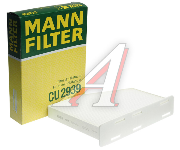 ФИЛЬТР САЛОНА УГОЛЬНЫЙ MANN CU2939