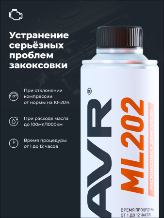 ЖИДКОСТЬ ДЛЯ РАСКОКСОВЫВАНИЯ ДВИГ. 330МЛ. "LAVR" ML-202