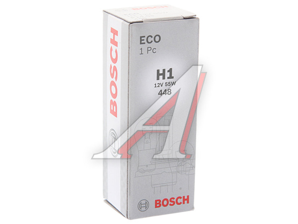 ЛАМПА H1 12V 55W P14.5S BOSCH ECO