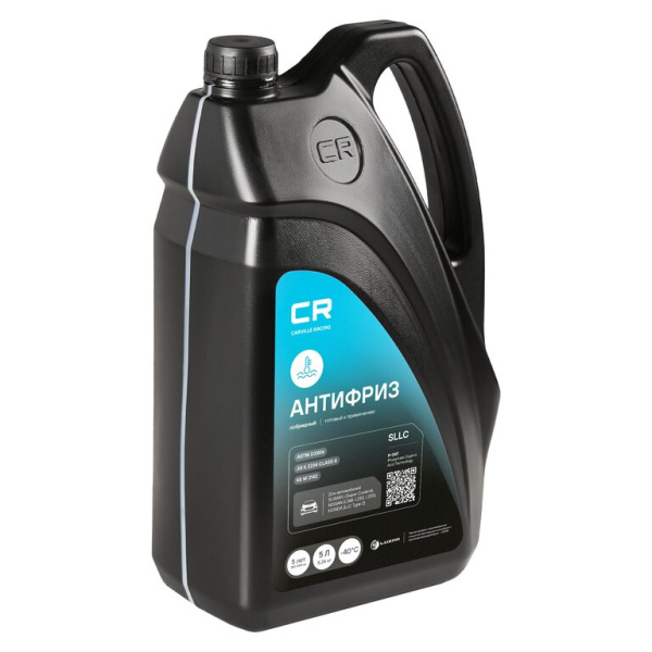 АНТИФРИЗ, ГОТОВЫЙ РАСТВОР CR SUBARU/NISSAN/HONDA, P-OAT, -40°С, ГОЛУБОЙ, 5Л/5.37КГ	