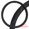 ОПЛЕТКА РУЛЯ (XXXL) 46-48СМ ЭКОКОЖА ЧЕРНО-СЕРАЯ SKYWAY