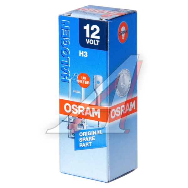 ЛАМПА H3 12V 55W PK22s "OSRAM"