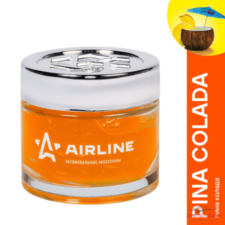 ОСВЕЖИТЕЛЬ "AIRLINE" БАНКА "ГАЛАКТИКА" (ПИНА КОЛАДА)