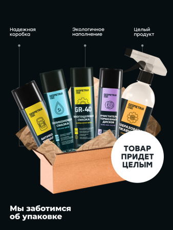 Очиститель тормозных дисков GEOMETRIA (650 мл) 