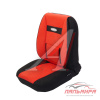 ЧЕХЛЫ "AUTOPROFI COMFORT" БОКОВАЯ ПОДДЕРЖКА ЧЕРНО/КРАСНЫЙ