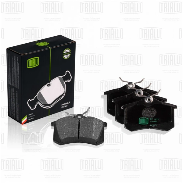 КОЛОДКИ ТОРМОЗНЫЕ ЗАДНИЕ VAG OCTAVIA 04-12/YETI 09-/GOLF VI 08/JETTA 10-/A3 04-