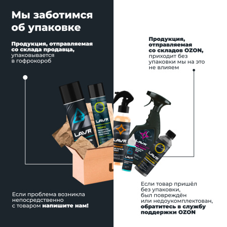 СМАЗКА МНОГОЦЕЛЕВАЯ LV-40 "LAVR" (335 МЛ)