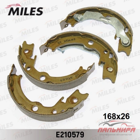 КОЛОДКИ ТОРМОЗНЫЕ БАРАБАННЫЕ E210579