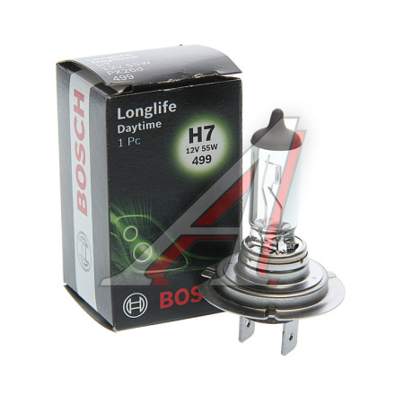 ЛАМПА H7 12V 55W PX26d "BOSCH" DAY TIME PLUS