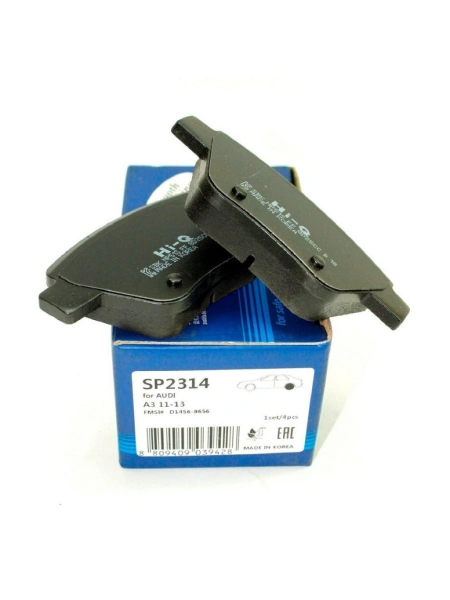 КОЛОДКИ ТОРМОЗНЫЕ ДИСКОВЫЕ ЗАДНИЕ SANGSIN SP2314